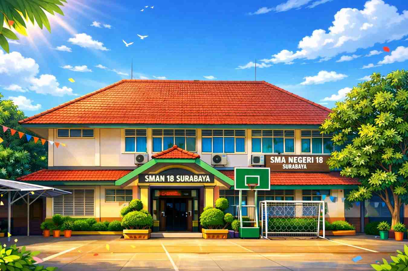 Gedung SMA Negeri 18 Surabaya